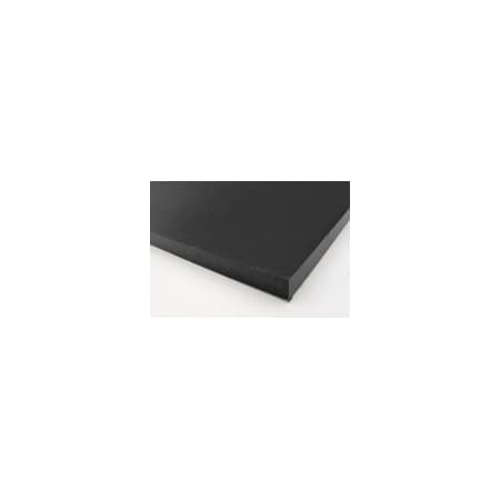 Professional Plastics Black Polypropylene Sheet, 1.000 X 48.000 X 96.000 ( Each) SPROBK1.000X48.000X96.000